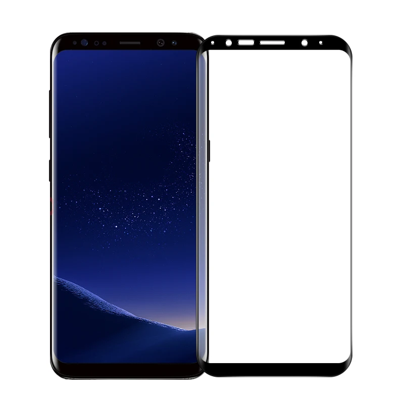 3D полное покрытие защитное закаленное стекло для Samsung Galaxy S8 S9 Plus Note 8 Защита экрана