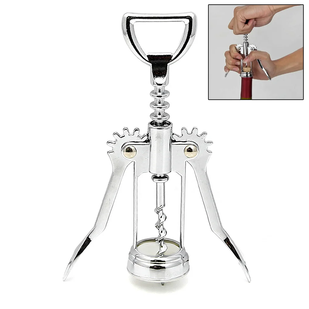 Открывалка для бутылок и крышек официанта из нержавеющей стали|wine tools|beer toolstainless