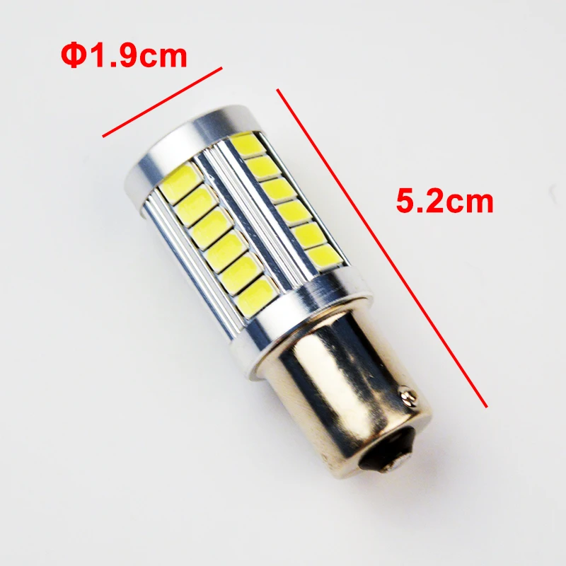 Flytop супер белая H4 H7 H8 H11 9005 9006 1156 1157 33SMD светодиодная Автомобильная