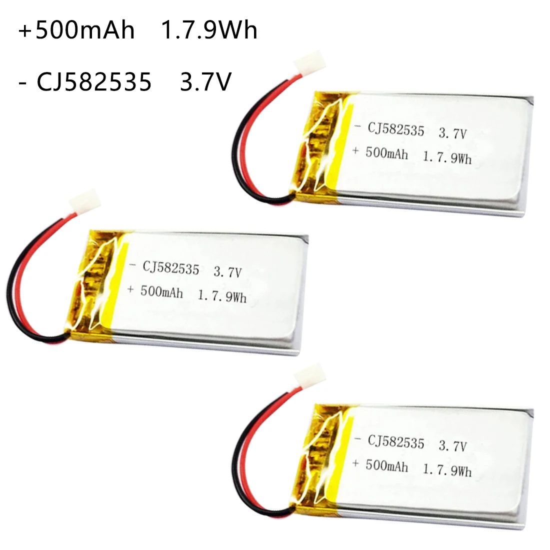 Новое поступление CJ582535 3 7 V 500mAh аккумуляторная батарея для MIO тахографа Papago HP F300 F200