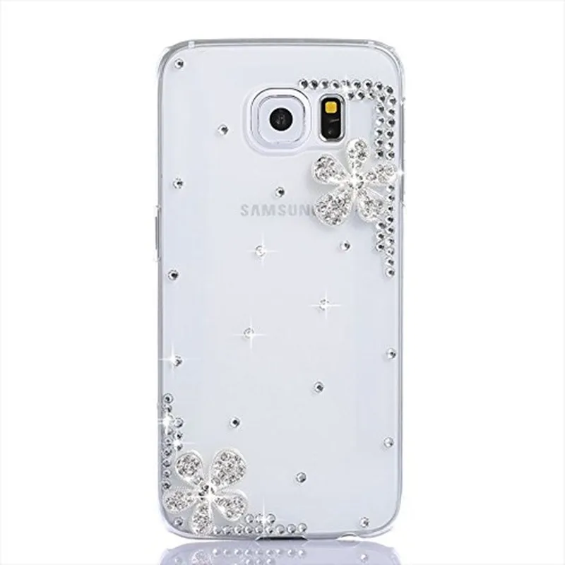 Жесткий чехол для телефона роскошный 3D с бриллиантами и кристаллами Samsung A5 2016/Mega 5