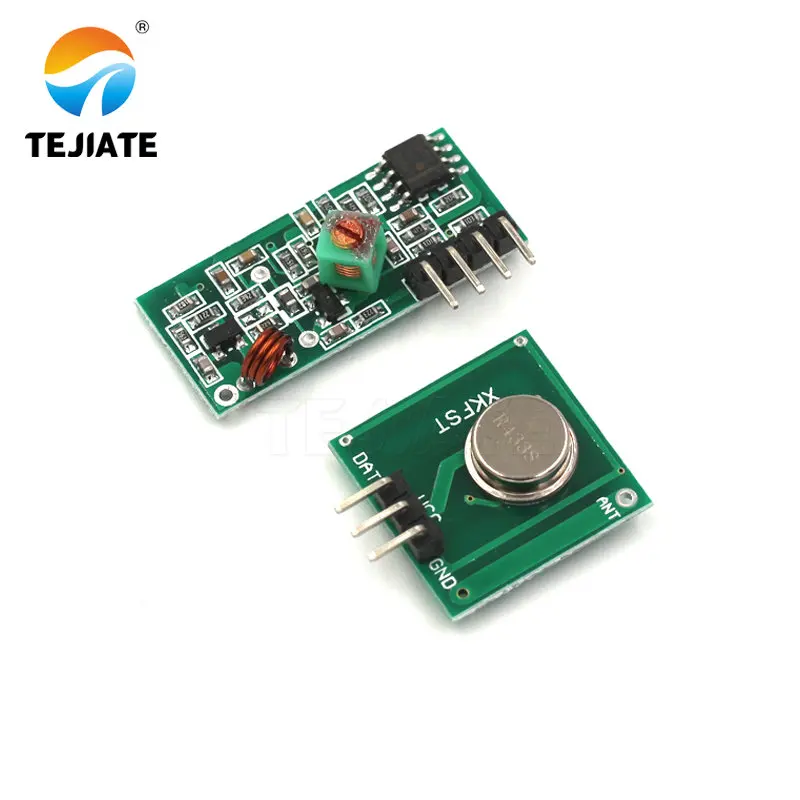 2шт = 1 пара 433 м Супер Регенерация беспроводной передатчик Модуль охранной