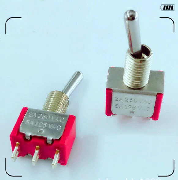 M6 Momentary Switch 2 Position MTS-112 Toy Airplane Model Toggle | Обустройство дома