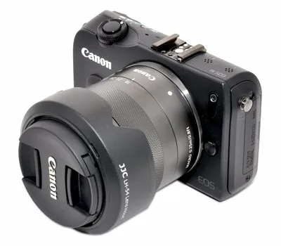 JJC LH-54 цветок Форма бленда объектива для Canon EF-M 18-55 мм F3.5-5.6 IS STM объектив заменяет Canon EW-54(EF-M крепление