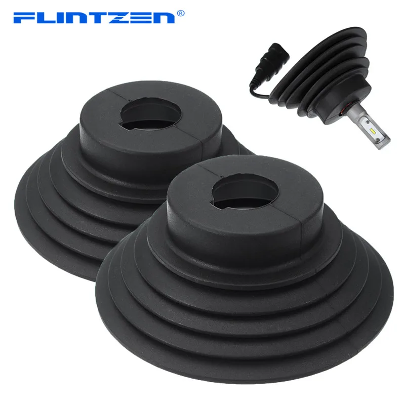 Flintzen 2 шт. универсальная Светодиодная лампа HID комплект ксеноновых передних фар