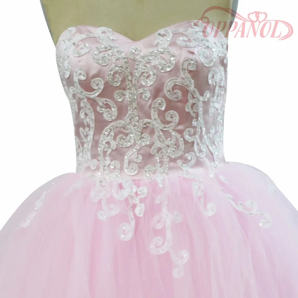 Лидер продаж светло-розовый платья для выпускного вечера Милая рукавов Vestido De Festa