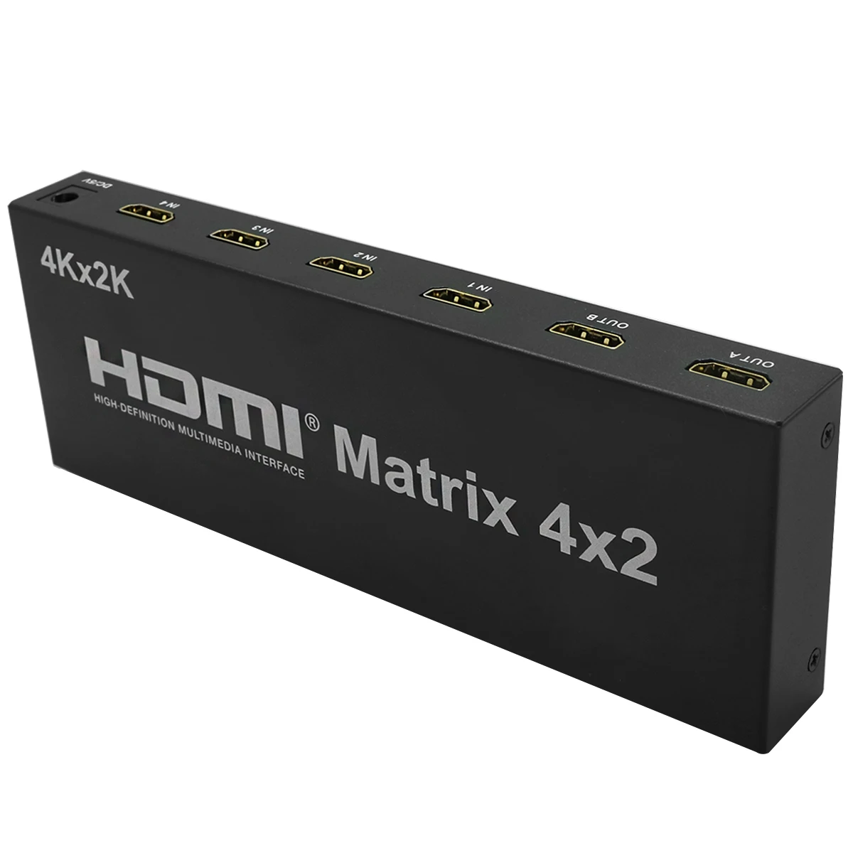 Full HD 1080p4x2 HDMI матричный коммутатор 4 К * 2 3D V1.4 Switcher Splitter Video Converter адаптер с