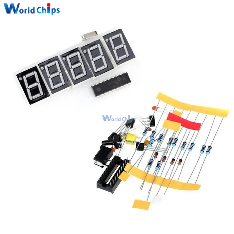 DIY Kits RF 1Hz 50MHz Crystal Oscillator Frequency Counter Meter Digital LED Tester Meter|Интегральные схемы| |