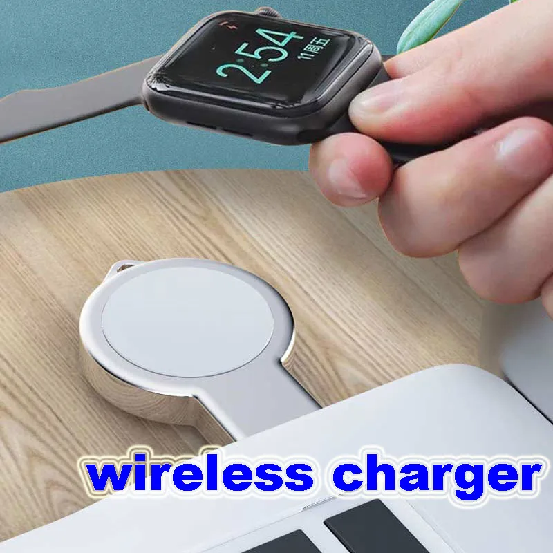 Мини Портативный Беспроводной зарядки USB Магнитный Зарядное устройство для