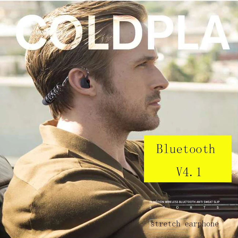 Беспроводные наушники Bluetooth Шейным блютуз Беспроводной Спорт гарнитура в ухо
