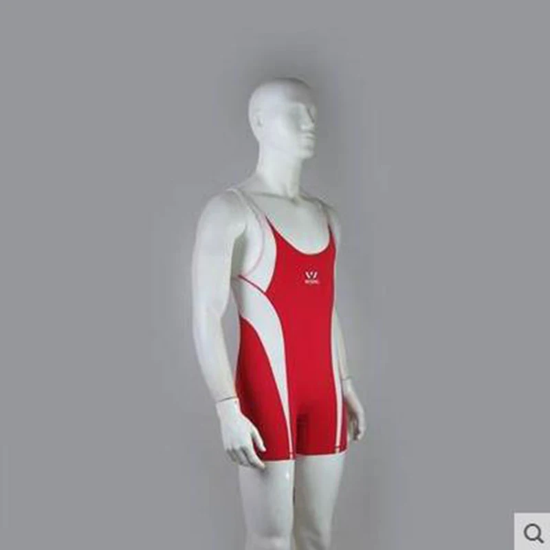 Фото Wesing Wrestling, женская, мужская, борцовка, Униформа, дышащая, для соревнований, одежда, быстросохнущая №4