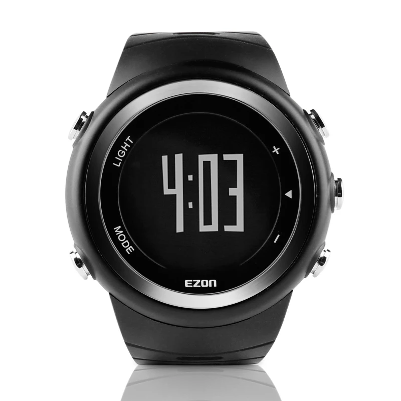 Hot !EZON T023 Sport Smart Watch Running Step Distance Pedometer Calorie Monitor Exercise Record 5ATM Waterproof | Электроника