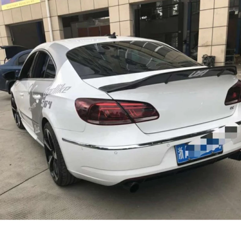 Спойлер для Volkswagen CC 2009 2018 высококачественный спойлер из углеродного волокна