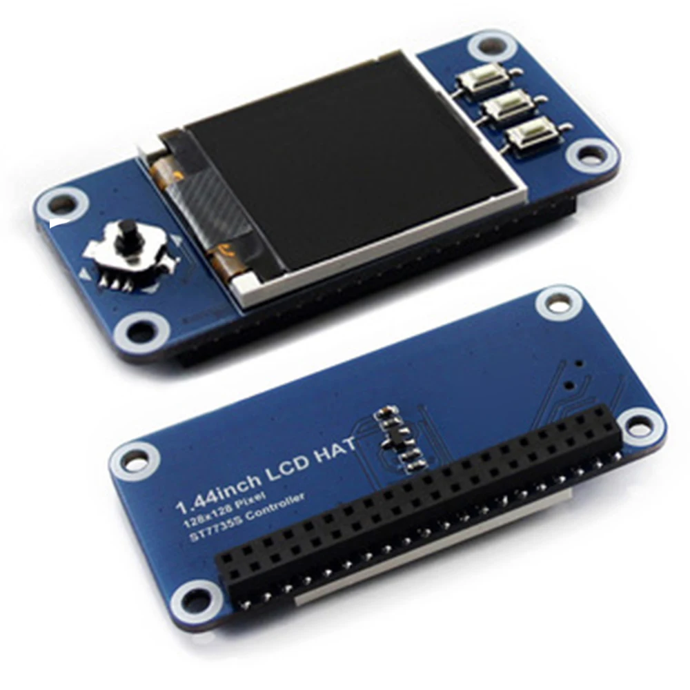 1 44 дюймов 128x128 пикселей LCD цветной дисплей шляпа для Raspberry Pi 2B/3B/Zero W SPI интерфейс со