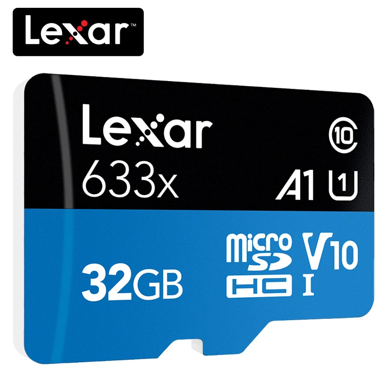 Карта Micro SD Lexar 633x 1 ТБ 32 ГБ 64 128 256 класс 10|Карты памяти| |
