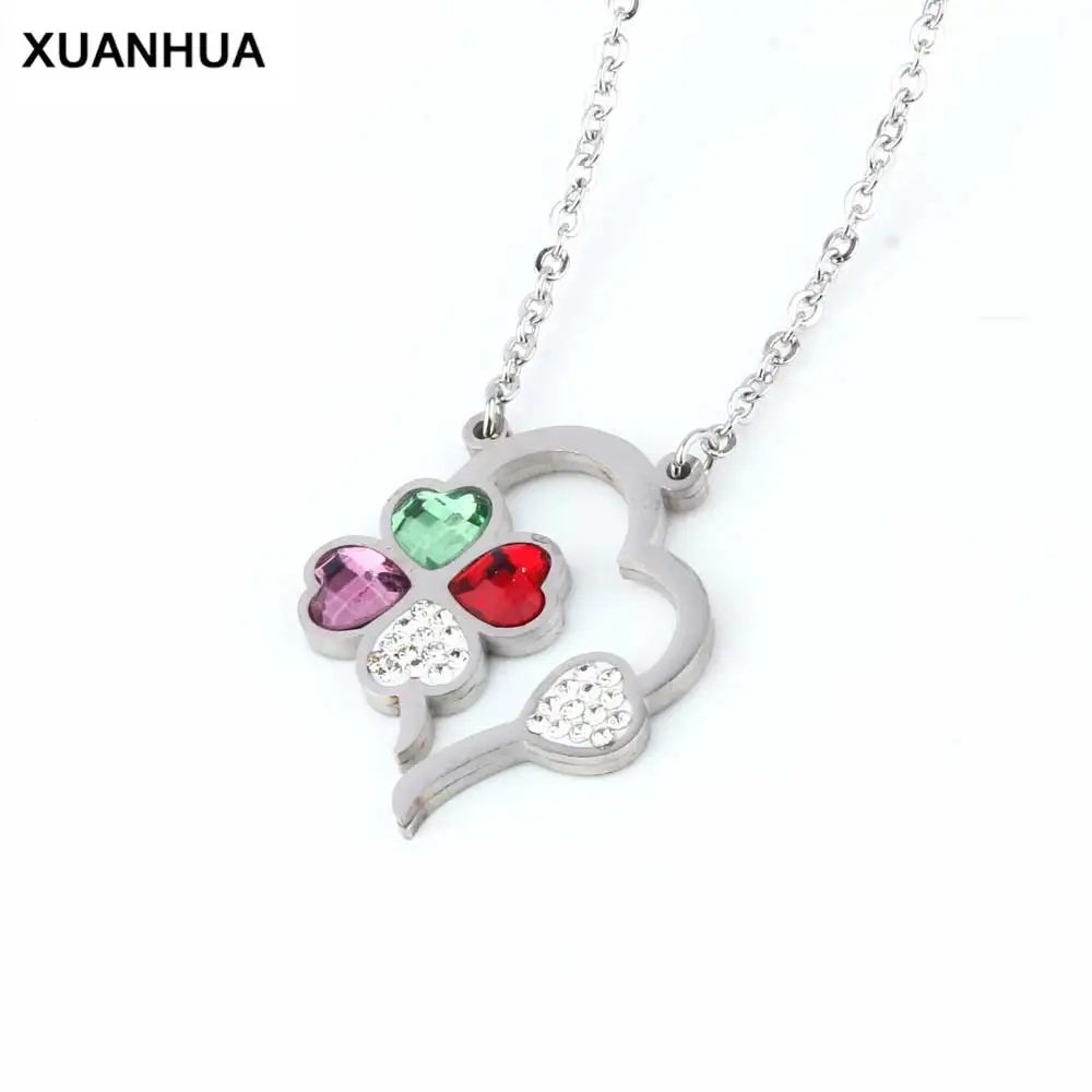 XUANHUA оптовая продажа из нержавеющей стали модная цепочка ожерелье ювелирные
