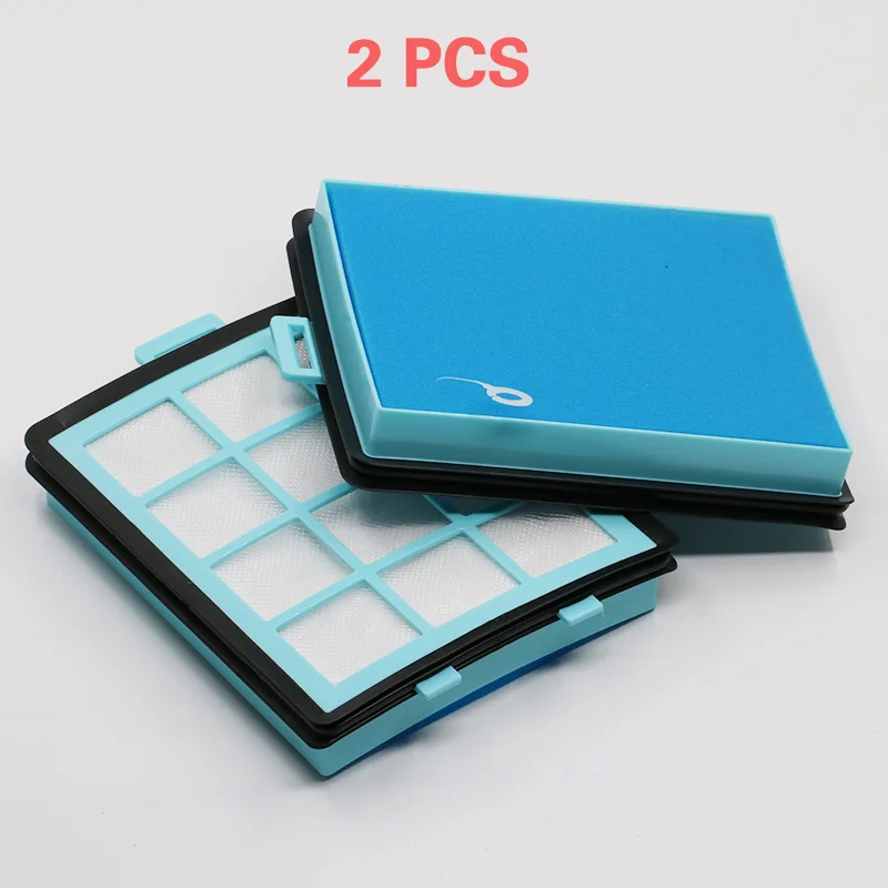 2 шт. фильтр + 2 хлопок для philips fc8760 fc8761 fc8764 fc8766 fc8767 пылесос Пылезащитный фильтр HEPA аксессуары