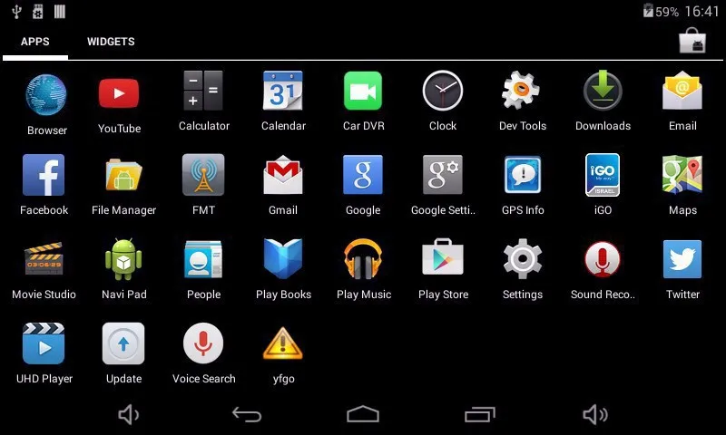 Anfilite 7 дюймов Автомобильный видеорегистратор GPS навигатор Android радар детектор 16