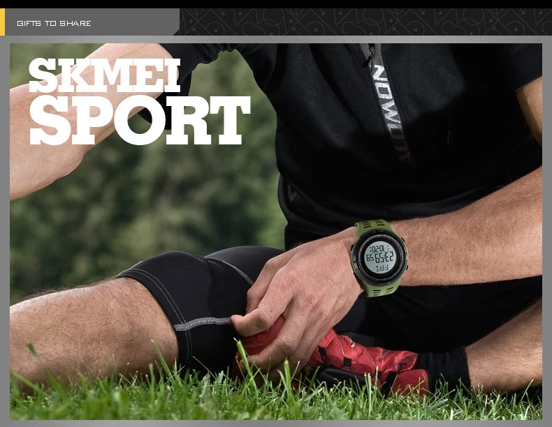 SKMEI шагомер спортивные часы мужские модные уличные спортивные часы 50 м водонепроницаемые цифровые наручные часы Relogio Masculino