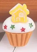 10 шт./лот каваи плоская задняя Смола Рождественские товары торт снеговик DIY Кабошоны-аксессуары из смолы - Color: Light Green