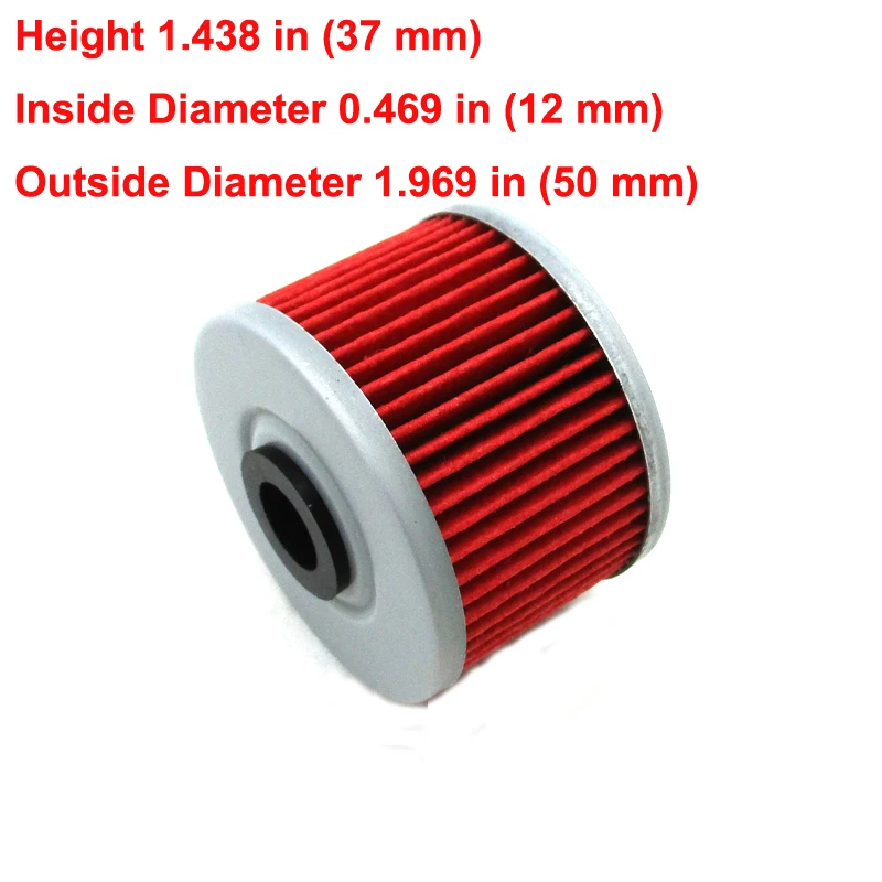 Масляные Фильтры XLSION для квадроциклов Honda XR 250 440 500 250R 250L 350R 400R 600R 650L XR650R CRF250L TRX350