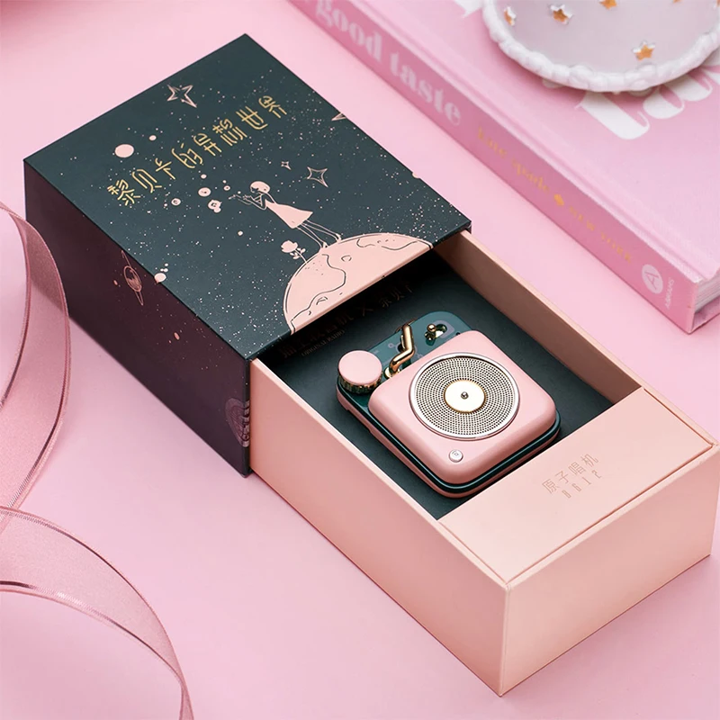 Xiaomi Mijia Cat King Atomic Record Player B612 5 видов цветов Bluetooth Интеллектуальный аудио