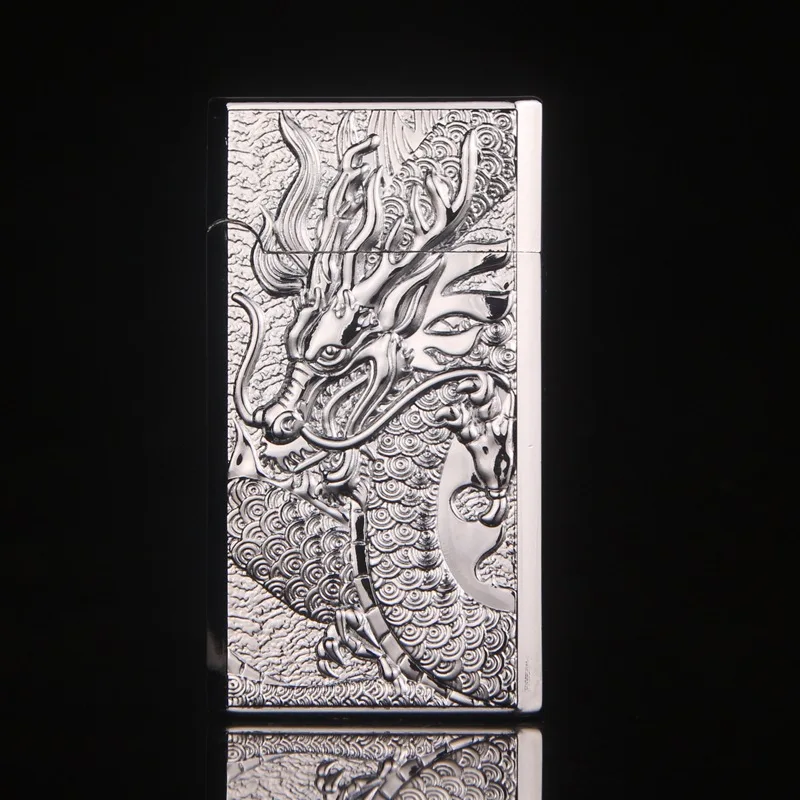 DK203 китайский дракон тисненая сталь звук Lang бутик ветрозащитная