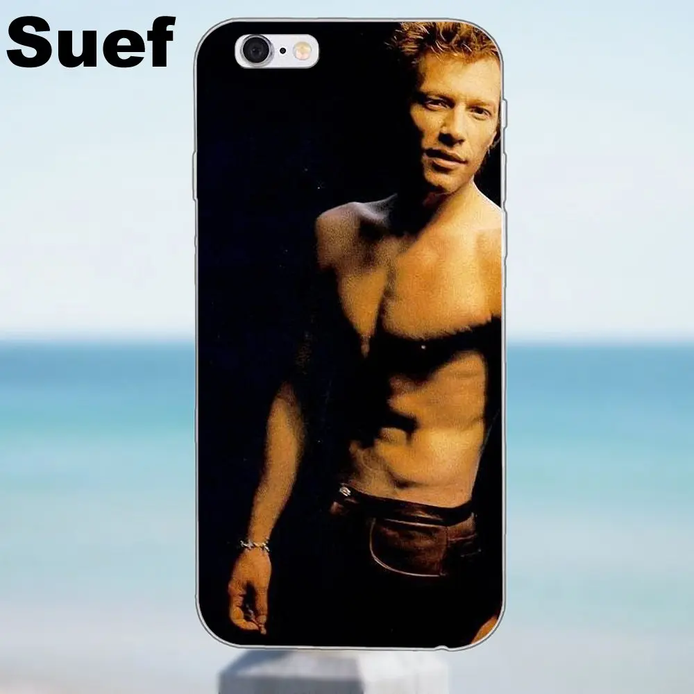 Suef популярный мягкий чехол Jon Bon Jovi для iPhone 4 4S 5 5S 5C SE 6 6S 7 8 Plus X Galaxy J1 J3 J5 J7 A3 A5 2016 2017 |