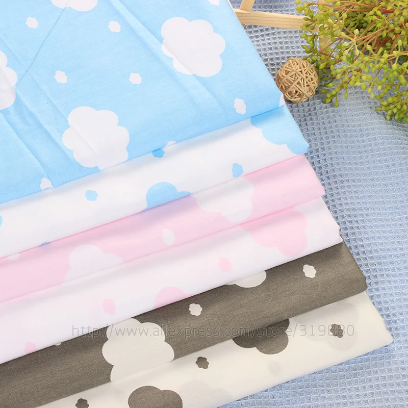 6 шт. разноцветная хлопковая ткань в виде облаков|fabric findings|fabric whitetextile markers |