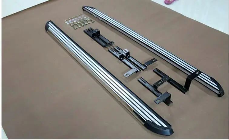 Хромированные черные боковые двери из алюминиевого сплава подножки для Hyundai Tucson