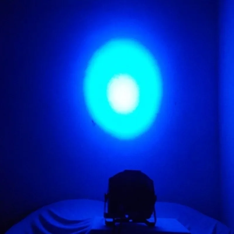 Светодиодный сценический светильник высокой мощности 18*3 Вт RGB Par Light с DMX512 Master Slave