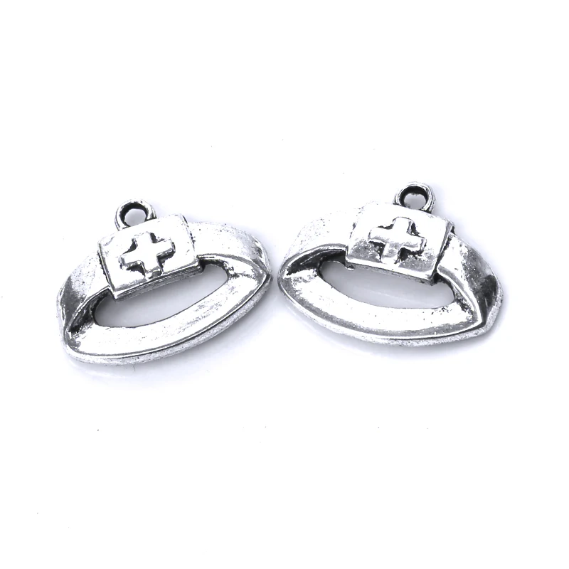 Подвески в виде медсестры под античное серебро для браслета сделай сам 10 шт./лот 17