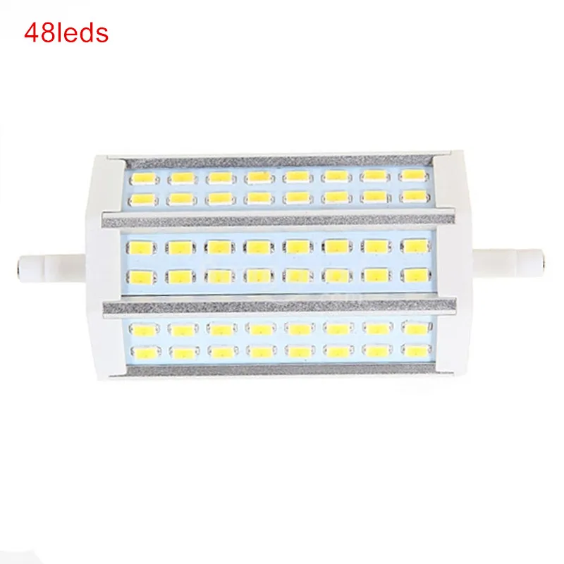 Приглушаемая Светодиодная лампа R7S 15 Вт 25 SMD5730 78 мм J78 118 J118 сверхъярсветодиодный