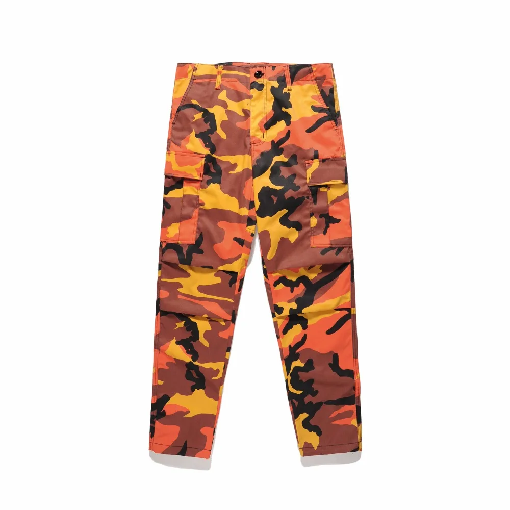 Брюки карго QoolXCWear мужские камуфляжные модные мешковатые штаны в стиле хип хоп