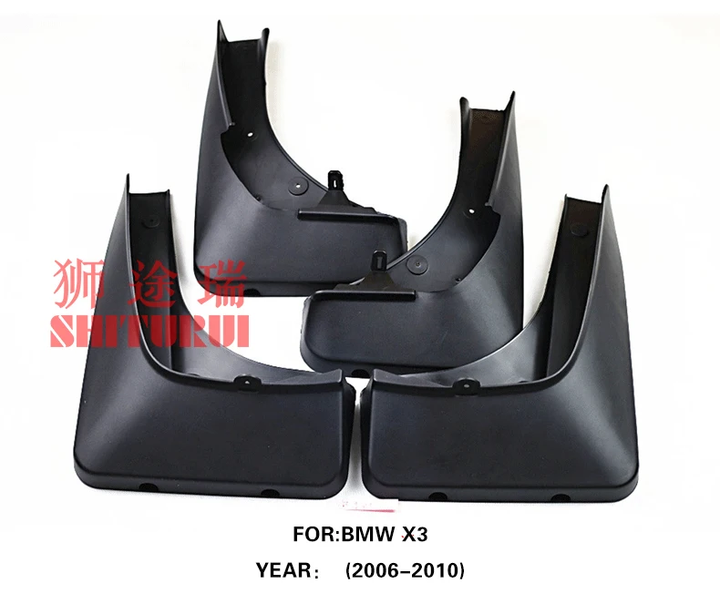 Для BMW X1 X2 X3 X4m X4x X5 X6 Автомобильные Брызговики специальные 2015 2016 2017 2018 4 шт./лот |