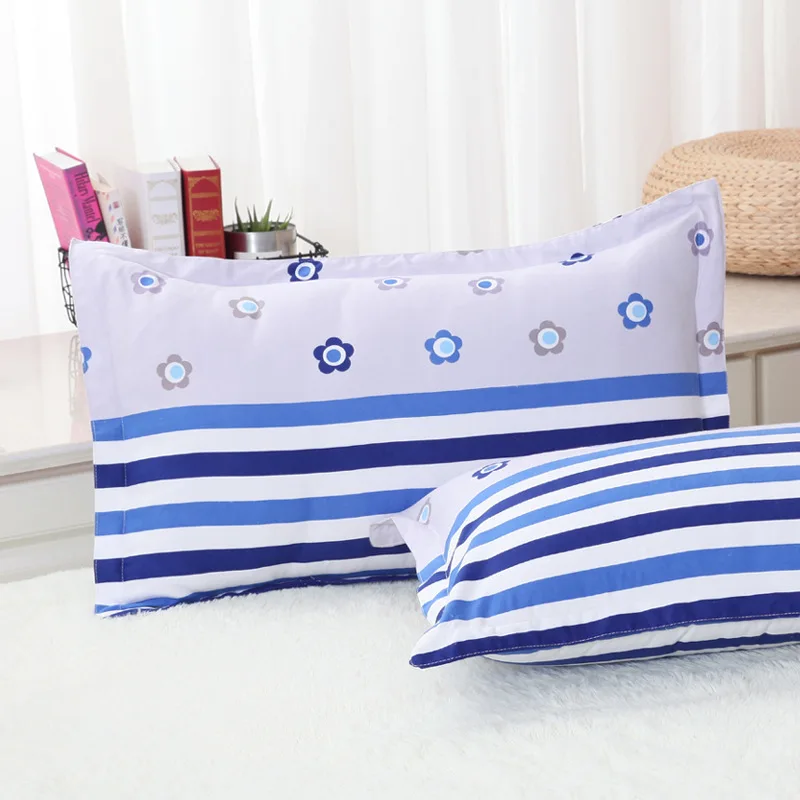 2 pcs Ventilation pillowcases Bedroom pillow cover 22 color 75 CM*50 CM | Дом и сад