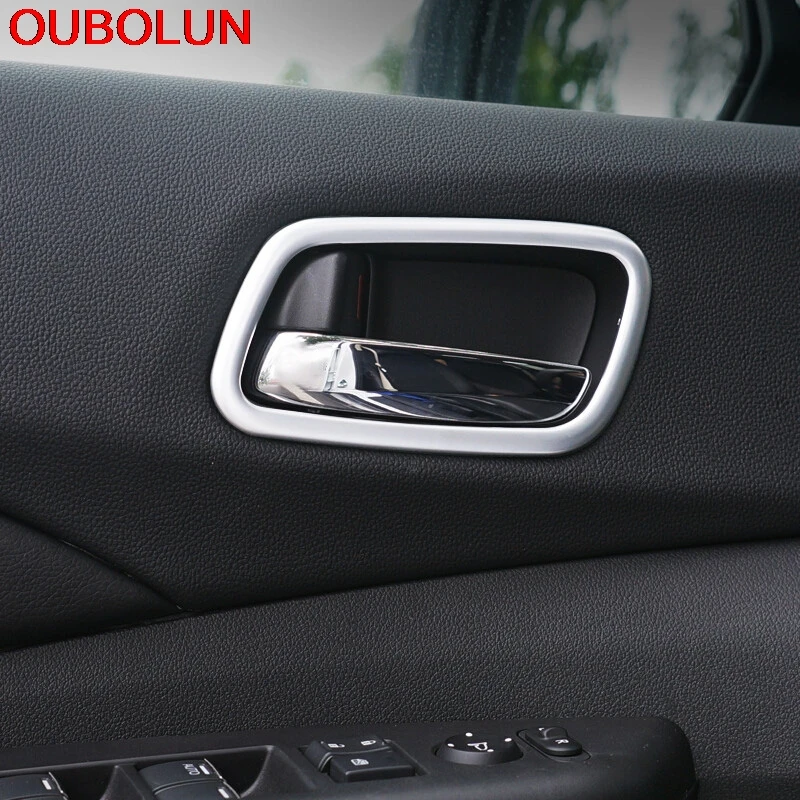 4 шт. для Honda CRV CR-V 2012 2013 2014 2015 ABS Матовая Внутренняя боковая дверная ручка крышка