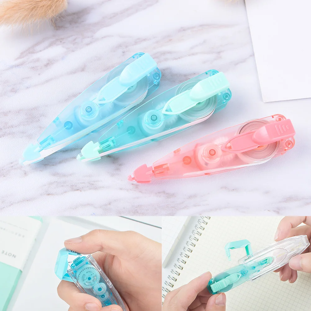 1 шт. прозрачная Корректирующая лента DecorativeCorrection Fluid student colorful Kawaii Korea