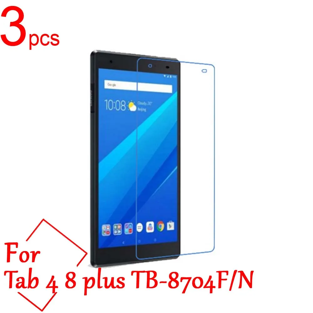 

3pcs Ultra Clear/Matte/Nano anti-Explosion LCD Screen Protector Film Cover For Lenovo TAB 4 8 plus TB-8704F 8504 8.0 inch Film
