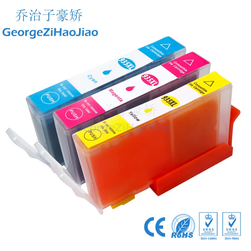 3 шт. 935 934XL чернильный картридж compatiblefor для HP934 HP935 Officejet pro 6230 6830 6835 6812 6815 6820 принтер