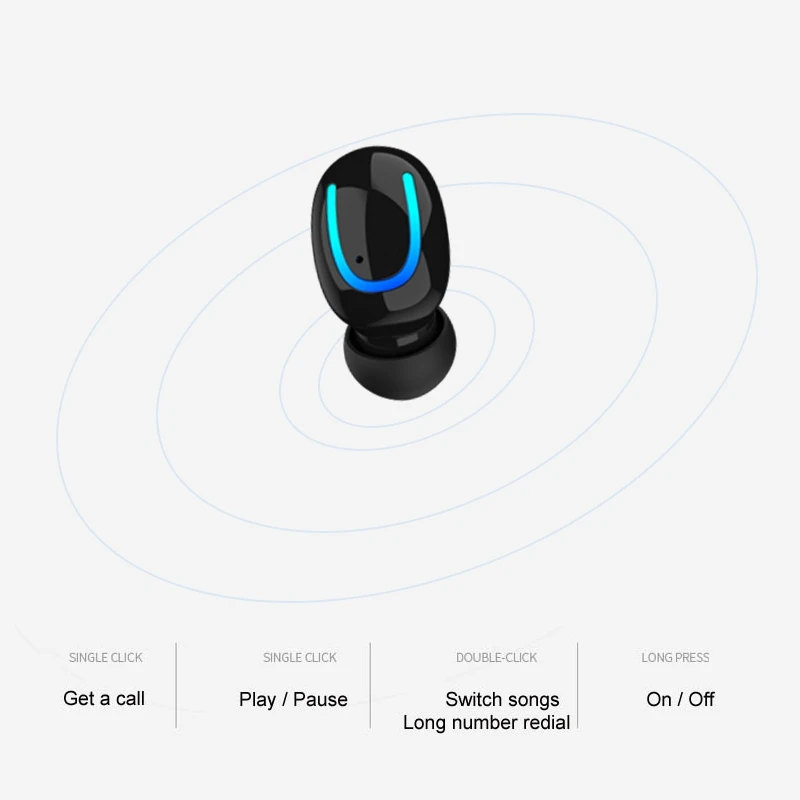 Q26 Mini Hi-Fi Stereo Bluetooth Headset Earphone With Microphone | Электроника