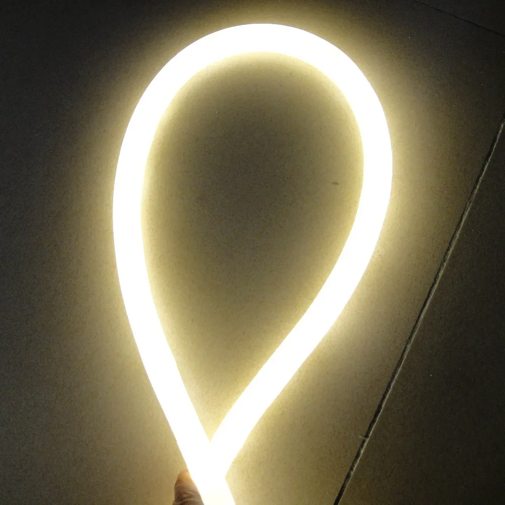 220 В мини led неоновый в теплом белом цвете для самостоятельного освещения вывески