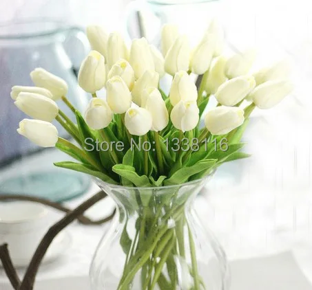 16 шт./лот новые искусственные мини Тюльпаны из искусственной кожи на ощупь цветы