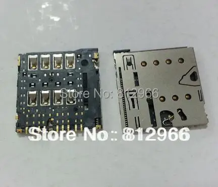 10 шт./лот оригинальный новый держатель для считывателя sim-карт разъем модуля