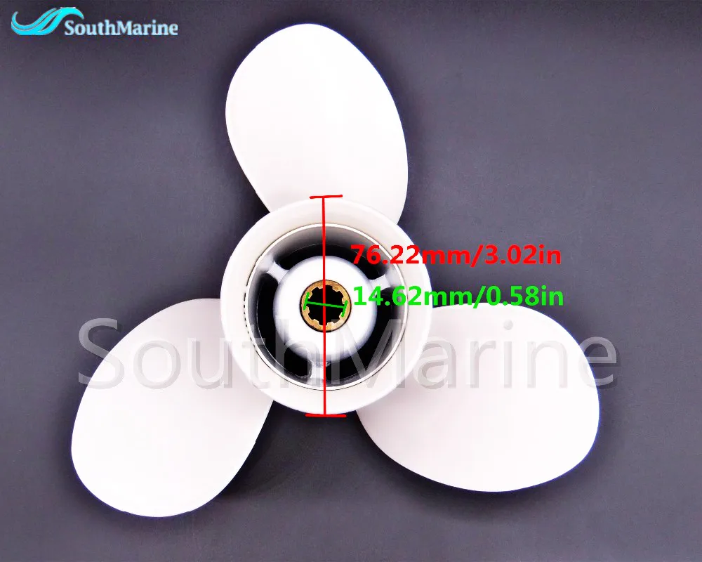 Подвесной Двигатель Φ пропеллер Assy для Parsun HDX Makara F9.9 F15 F15A F20A T15 T9.9 9 1/4x11-J - купить по
