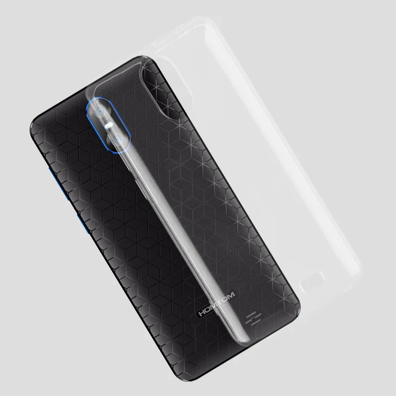 Чехол Homtom S12 Funda мягкий прозрачный чехол из ТПУ ударопрочный полный защитный для 5