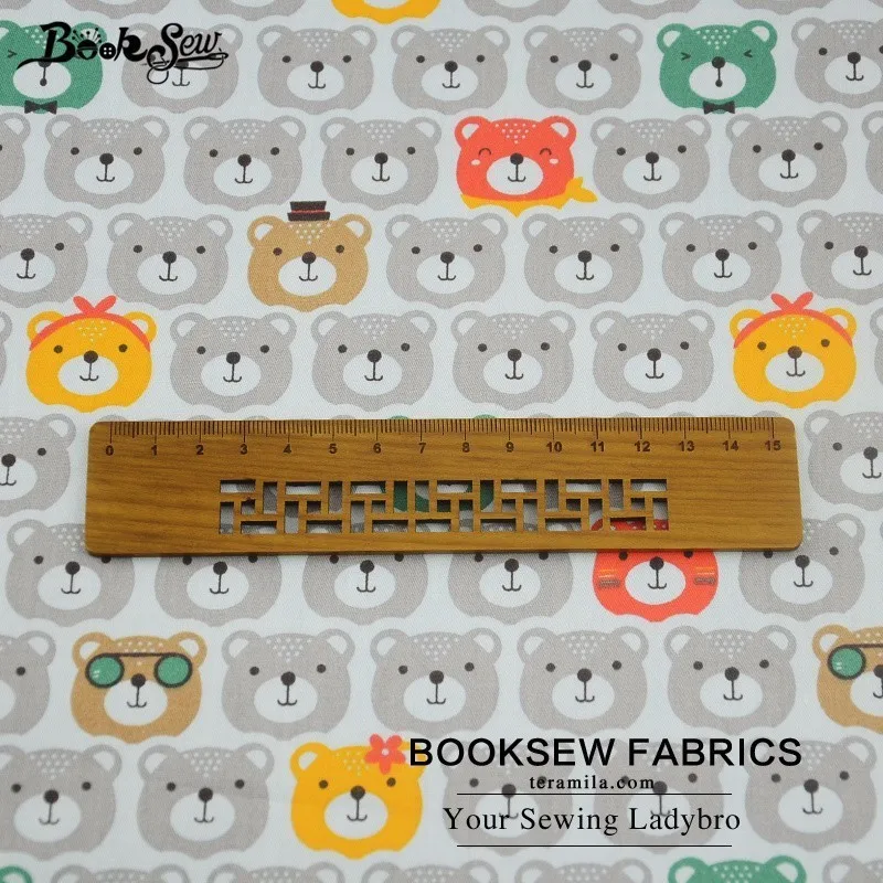 Серый переплетенный Мишка из 100% хлопкового твила домашний текстиль стеганая