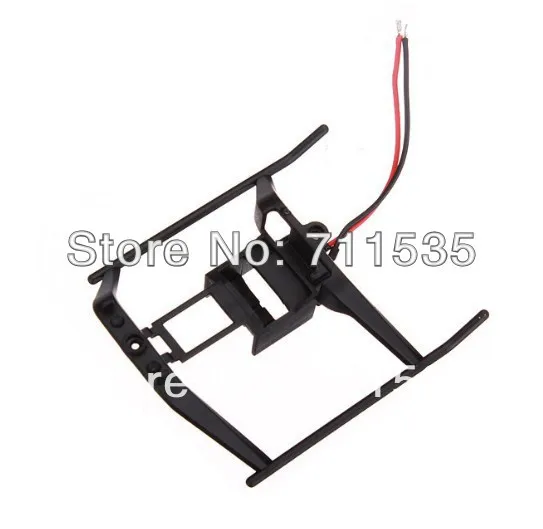 Пластмассовая подсветка новая версия шасси запасные части для WLToys вертолет с