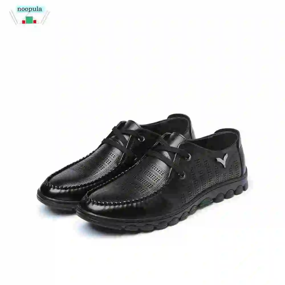 Noopula Мужские Люксового Бренда Обувь Платформы Дизайнер Loafer Дышащий Квартиры