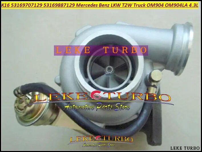 Turbo K16 53169887024 53169887019 53169707024 53169707019 A9040964299 для Mercedes Benz Atego 97 OM904 OM904LA E2 4.25L|turbo k16|turbo turbo